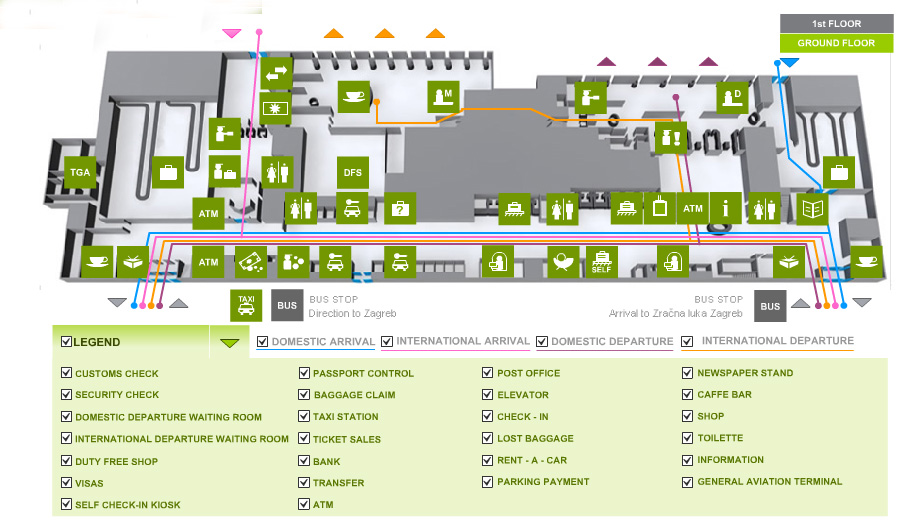 Zagreb Airport Guide